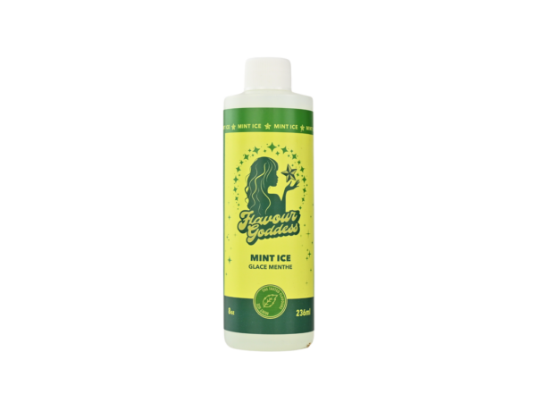 FLAVOUR GODDESS BONG WATER, MINT ICE 8 OZ BOTTLE