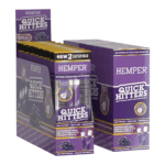 HEMPER MULTI USE ONE HITTER WITH TERPENE FLAVOR BALLS IN TIP, GRAPE