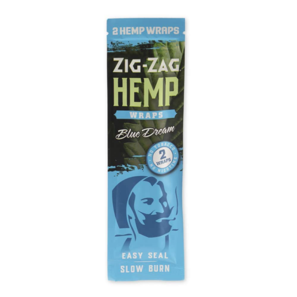 ZIG ZAG HEMP WRAPS, 25 PACKS OF 2, BLUE DREAM - Image 2