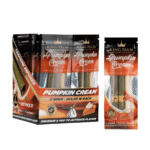 KING PALM CONES, 20 PACKS OF 2 FLAVORED CONES AND PACKER, PUMPKIN CREAM