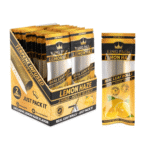 KING PALM CONES, 20 PACKS OF 2 FLAVORED CONES AND PACKER, LEMON HAZE