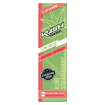 KUSH CONICAL PRE ROLLED HEMP WRAPS, MADE WITH CANADIAN HEMP, 15 PACKS OF 2 WRAPS, KIWI STRAWBERRY