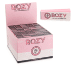 ROZY PINK PERFORATED TIPS, 50 PACKS. ROZY PROUDLY SUPPORTS THE FIGHT AGAINST BREAST CANCER