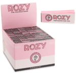 ROZY PINK PERFORATED TIPS, 50 PACKS. ROZY PROUDLY SUPPORTS THE FIGHT AGAINST BREAST CANCER