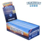 ELEMENTS SINGLE WIDE THIN RICE PAPER, 25 BOOKLETS