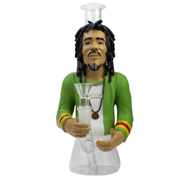 3-D BOB MARLEY BONG