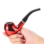 DISPLAY OF 6 RESIN WOOD PIPES. THE METALIC COLLECTION - Image 5