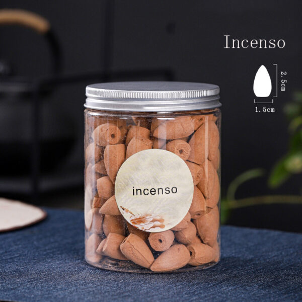 BACKFLOW INSENCE CONE, CONTAINER OF 100, SANDALWOOD