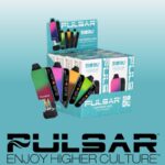 DISPLAY OF 8 PULSAR DL 5.0 THERMO SERIES PRECISION VOLTAGE 1000 MAH 510 BATTERY ( 6392 )