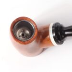 DISPLAY OF 6 RESIN WOOD PIPES. THE FLAT BASE COLLECTION - Image 11