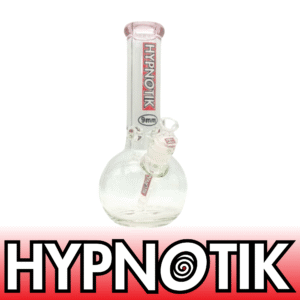 12 INCH 9 MM HYPNOTIK ROUND BASE BONG, PINK