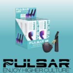 DISPLAY OF 6 PULSAR THERMO SERIES PIPE SHAPED 510 BATTERY
