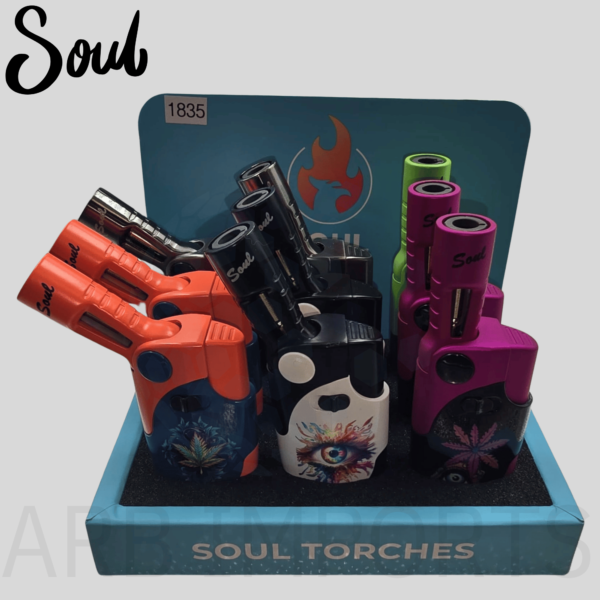 SOUL HEAVY DUTY METAL PSYCHEDELIC TORCH WITH ADJUSTABLE HEAD