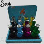 SOUL TRIPLE FLAME ACRYLIC BONG SHAPED TORCH