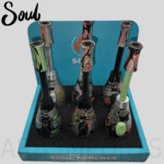 SOUL LOCKABLE GRAFFITI ART ROUND BOTTOM TORCH WITH FULLY ADJUSTABLE HEAD