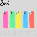 DISPLAY OF 50 SOUL COLOR BUTTON LIGHTER - Image 2