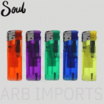 DISPLAY OF 50 SOUL CLEAR BUTTON LIGHTER - Image 2