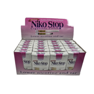 NIKO STOP NICOUT 25 FILTERS PER BOX, 24 BOXES PER DISPLAY