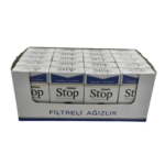 DISPLAY OF 20 SUPER STOP NICOUT, 23 FILTERS PER BOX **NOT ENGLISH PACKAGING, TURKISH PACKAGIN