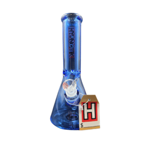 HYPNOTIK 12 INCH 9 MM FULL COLORED BEAKER BONG, BLUE