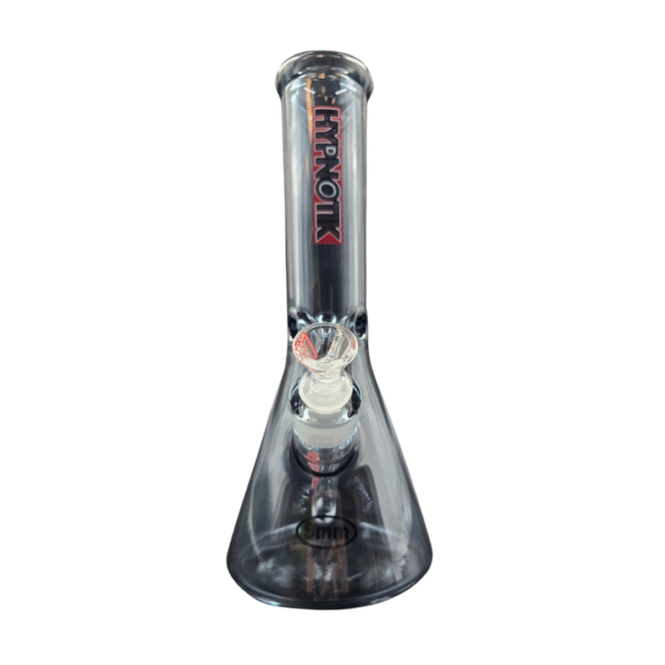HYPNOTIK 12 INCH 9 MM FULL COLORED BEAKER BONG, SMOKE