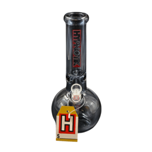HYPNOTIK 12 INCH 9 MM FULL COLORED ROUND BASE BONG, DARK BLUE