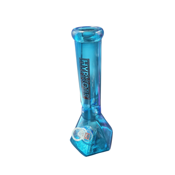HYPNOTIK 12 INCH HEXAGON BONG, BLUE