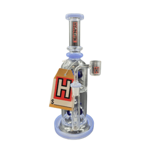 HYPNOTIK 10 INCH OCEAN'S WHISPERER RIG WITH BANGER, AQUA DREAM