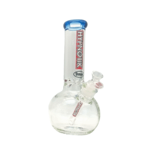 HYPNOTIK 12 INCH 9 MM ROUND BASE BONG, BLUE