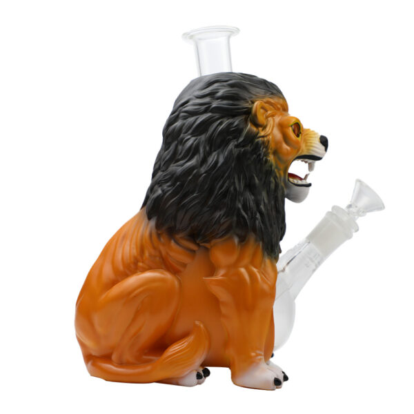 3-D ROARING LION BONG