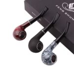 DISPLAY OF 6 RESIN WOOD PIPES. THE YOUNGER GENTLEMAN COLLECTION - Image 3