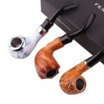 DISPLAY OF 6 RESIN WOOD PIPES. THE YOUNGER GENTLEMAN COLLECTION - Image 4