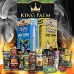 KING PALM CONES, 15 PACKS OF 5 FLAVORED CONES AND PACKER, IRISH CREAM - Image 2