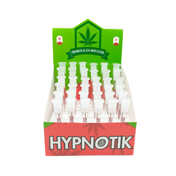 DISPLAY OF 36 HYPNOTIK DOWNSTEMS