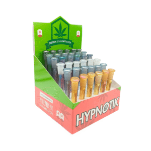 DISPLAY OF 36 HYPNOTIK ELECTROPLATED DOWNSTEMS