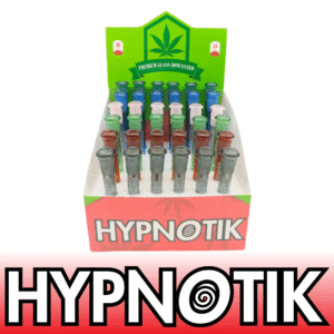 DISPLAY OF 36 HYPNOTIK COLORED DOWNSTEMS