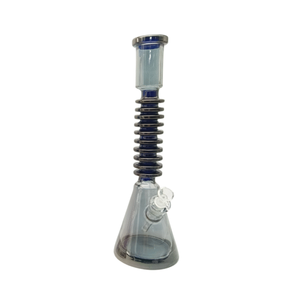 18 INCH 7 MM HEAVY BASE RING OF LIFE BONG, GREY