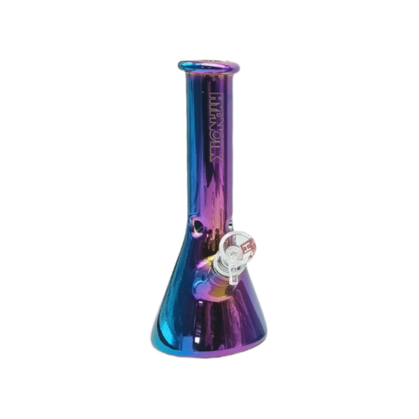 HYPNOTIK 10 INCH ELECTROPLATED BONG, GREEN