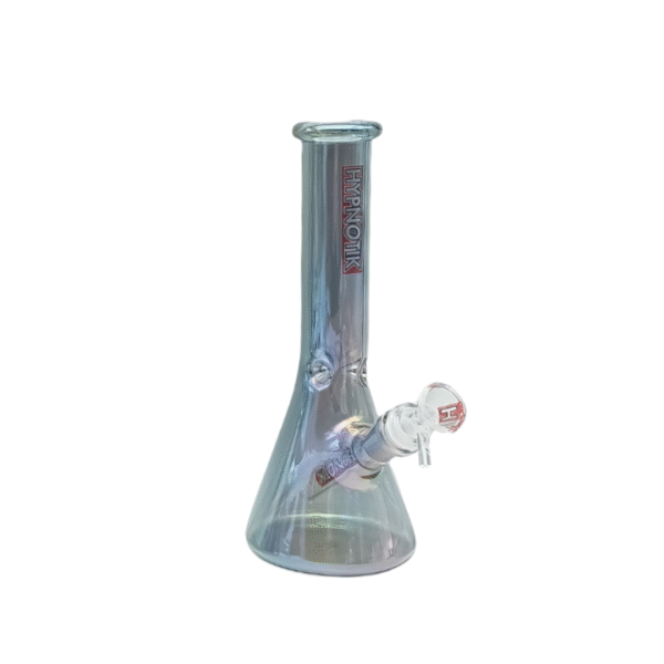 HYPNOTIK 10 INCH ELECTROPLATED BONG, RAINBOW