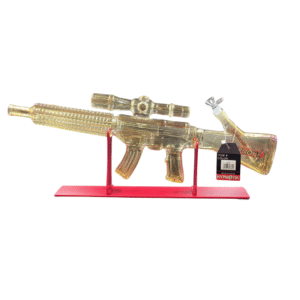 HYPNOTIK 26 INCH AK-47 BONG, GOLD