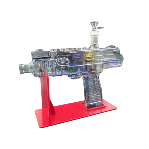 HYPNOTIK 10 INCH UZI BONG, LIGHT GREEN