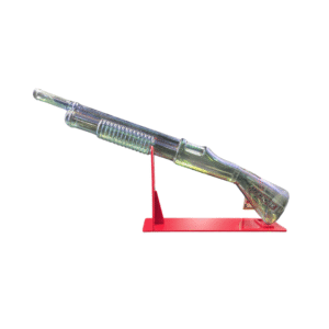 HYPNOTIK 26 INCH SHOTGUN BONG, LIGHT GREEN