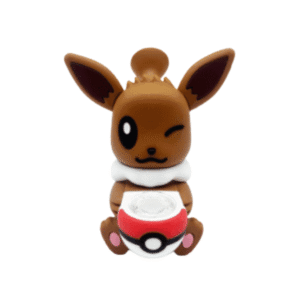 5 INCH SILICONE EEVEE BONG