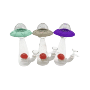 7.5 INCH UFO SILICONE AND GLASS BONG