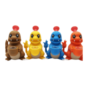 5 INCH CHARMANDER SILICONE BONG