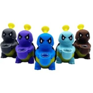 5 INCH SQUIRTLE SILICONE BONG