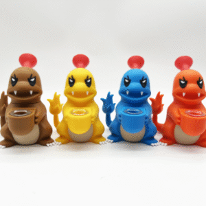 5 INCH CHARMANDER SILICONE BONG