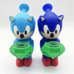 6 INCH SILICONE SONIC BONG, SOLD AS ASSORTED COLORS