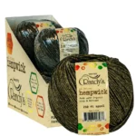 DISPLAY OF 4 RANDY'S HEMP WICK 250 FEET SPOOL