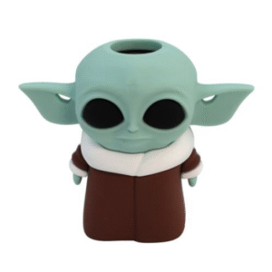 3-D BABY YODA CARTOON 510 BATTERY